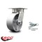 Service Caster 5 Inch Kingpinless Semi Steel Poly Wheel Swivel Caster with Swivel Lock SCC SCC-KP30S520-SSR-BSL - alternate 4